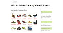Desktop Screenshot of barefootrunningshoes.org